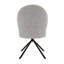 Chaise d'appoint pivotante Marwa (ensemble de 2)