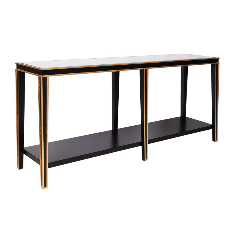 Lilly 72" Console Table, Tricorn Black