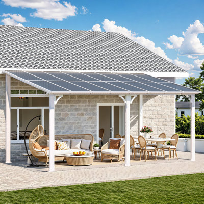 Aluminum Pergola with Canopy
