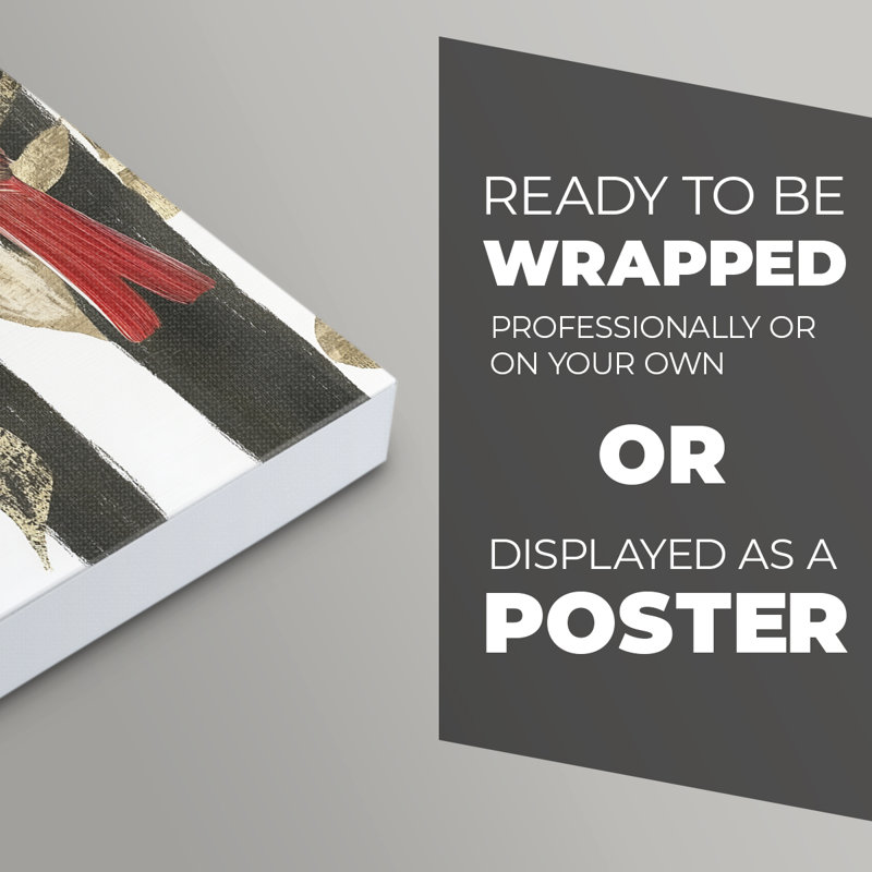 Christmas Holiday Art CDV - Impression sur toile seulement - NON-CADRE, H 60 po x l 40 po