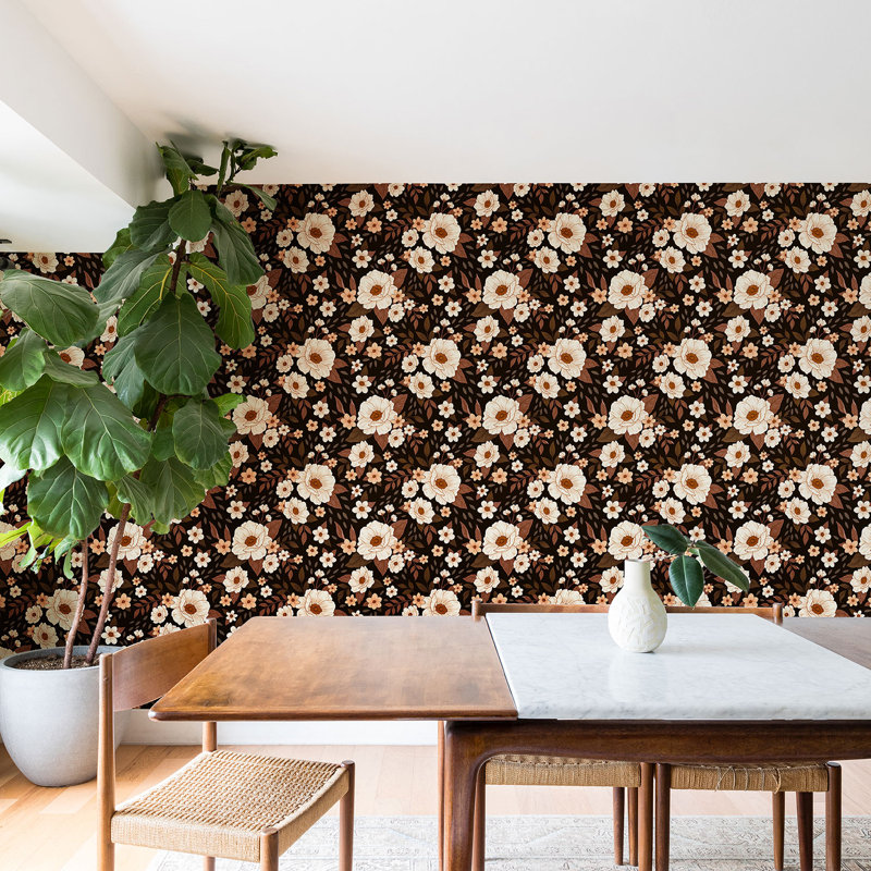 Dariq Floral Tile, 4' L x 24" W