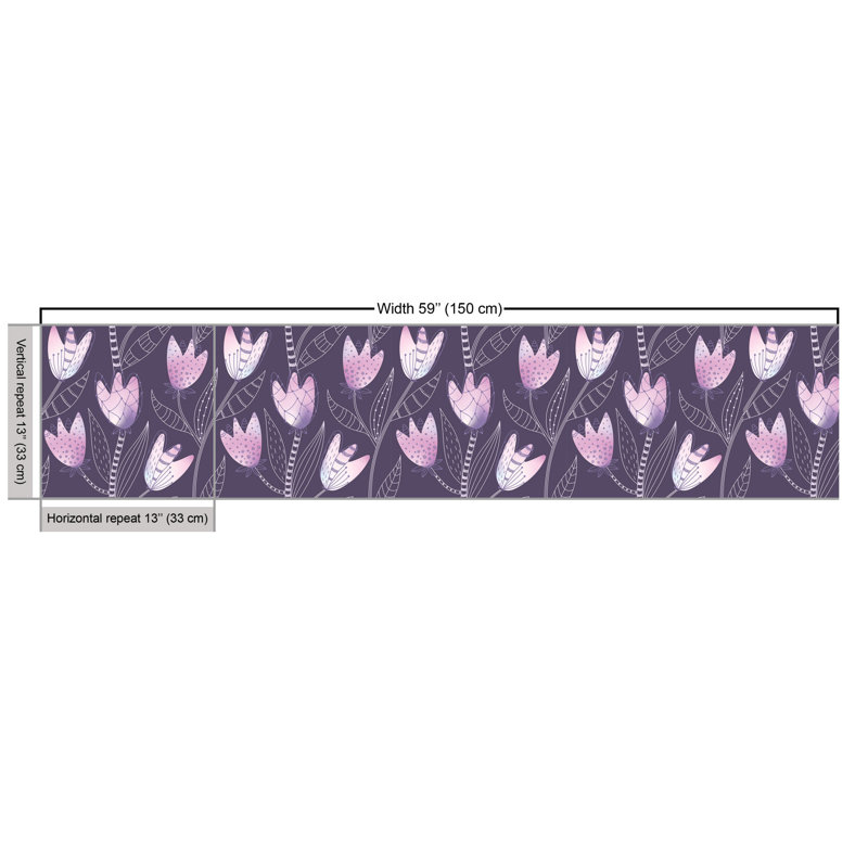Chenaya Tulips Multi-purpose Fabric