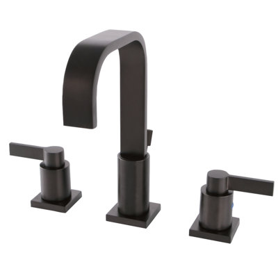 NuvoFusion Widespread Bathroom Faucet with Drain
