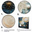 Celestial Harmony II - Abstract Collages Canvas Prints-758519499-758519503