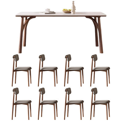 Graceful Simple Luxury Dining table and chairs