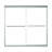 60" W x 74" H Frameless Rectangle Sliding Tub & Shower Kit with Towel Bar and Base Included-745283334-691720576