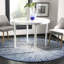 Tapis bleu marine / ivoire Faustina-1395701534