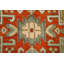 Tapis de style géométrique style Kazak indien 3 x 8