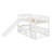 Twin Over Twin Bunk Bed With Fence-1243851745