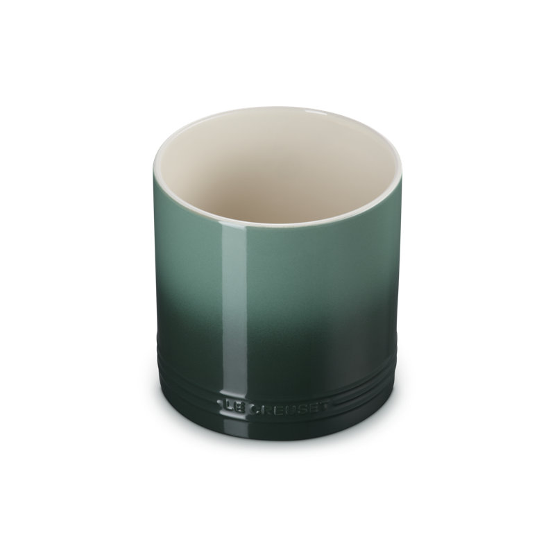 Le Creuset Stoneware Signature Utensil Crock, 2.7 Qt. - Sea Salt, Artichaut