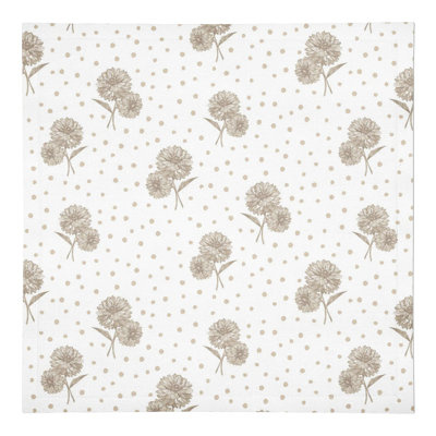 Serviette de table rectangulaire à pois