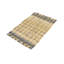Tapis beige rectangulaire en jute à motif géométrique 2 pi x 3 pi Saurel