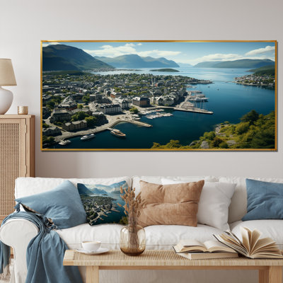 Allemagne, Alesund Essence, ville portuaire - Allemagne, art mural
