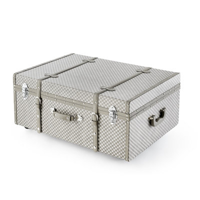 Coffre Texture Brand - carreaux gris