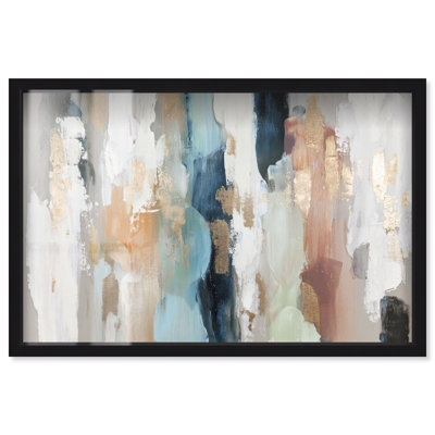 «Golden Descent II Boho Decor Shadowbox» par Art Remedy