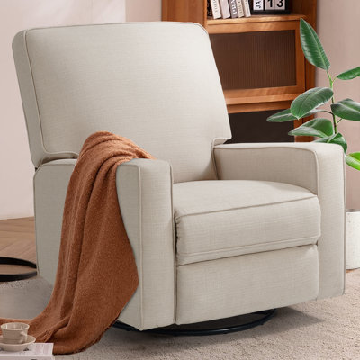Fauteuil inclinable, pivotant, pivotant et pivotant à 360 degrés, 33 po, pour chambre d'enfant