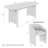 Fluted Base 71W Dining Table With Upholstered Barrel Dining Chairs, Dining Room Furniture-1122365762-1122365773