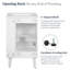 Meuble-lavabo de 20 pouces avec lavabo en céramique-1371429764