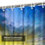 Rideau de douche coloré avec 12 crochets Water Dramatic-1183750692