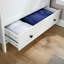 Alexandrina 1 or 2 Door Wardrobe with Hanging Rail White-808507242