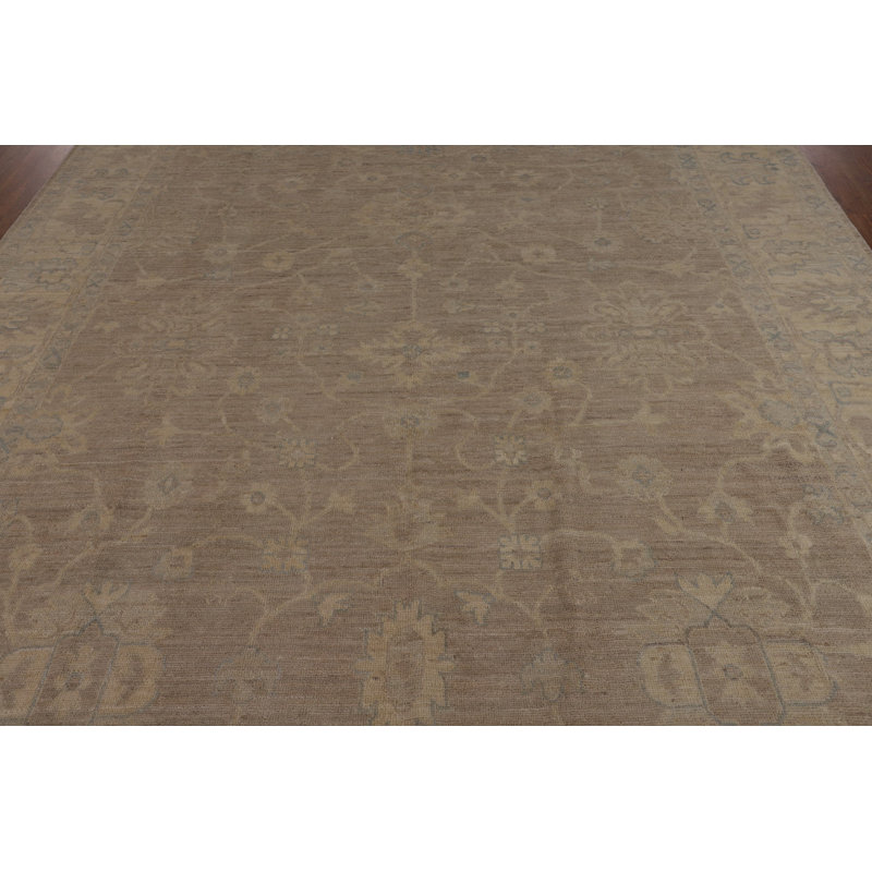 Vegetable Dye Oushak Turkish Area Rug 8x10