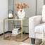 Mittal Frame Coffee Table with Storage