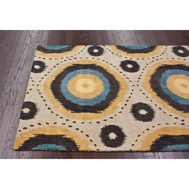 Tapis gris Ilhan Sonesta, 7 pi 6 po x 9 pi 6 po