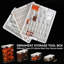 42 grilles de rangement en plastique transparent pour petits objets