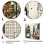 Élégance architecturale grise et verte du milieu du siècle - reproductions abstraites encadrées de style Mid-Century-310091672-310091679