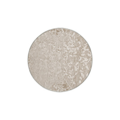Machine Washable Beige Area Rug