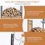 Georgianne 83cm W Metal Log Rack