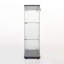 Two Door Glass Cabinet Glass Display Cabinet With 3 Shelves-911761482