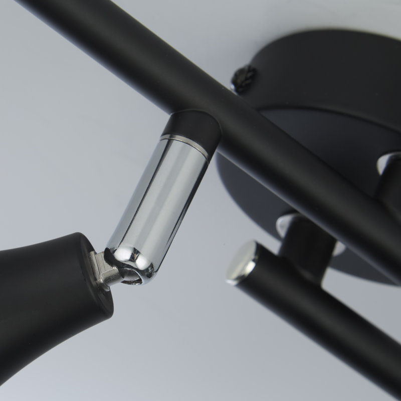 4 -Light Track Kit, Black 