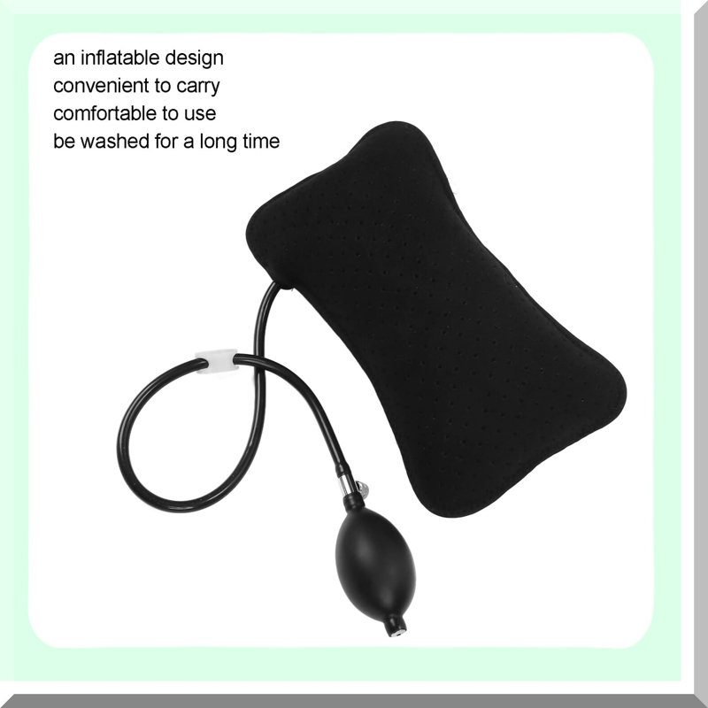 AirFlex Lumbar Support Cushion - Washable Portable Pillow for Back Pain Relief and Waist Support. Perfect for Travel, Office, and Home Use.