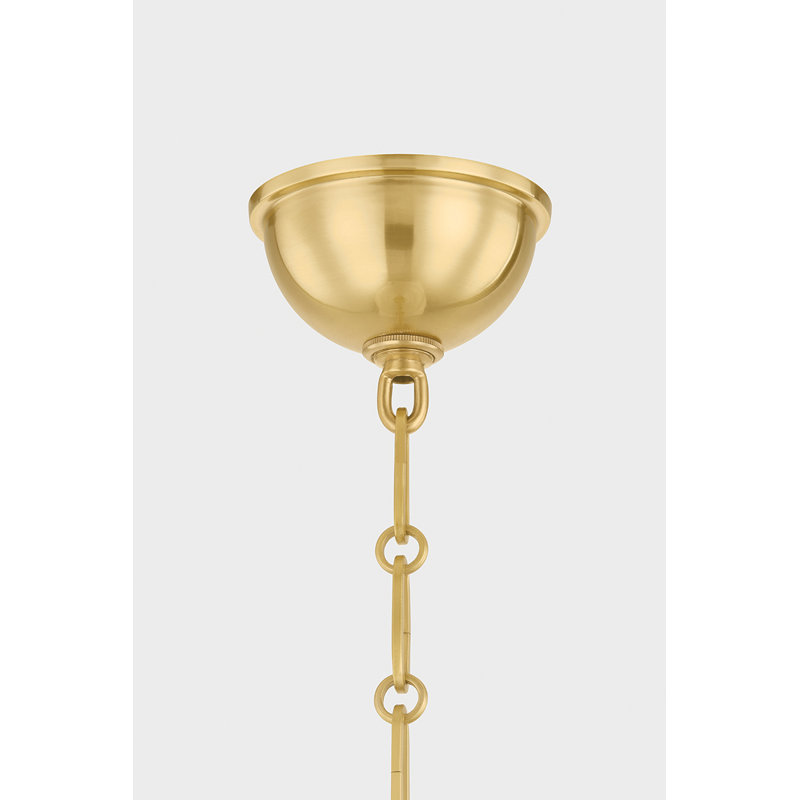 Luminaire suspendu peint n ° 1 par Mark D. Sikes, Laiton, Bronze patiné