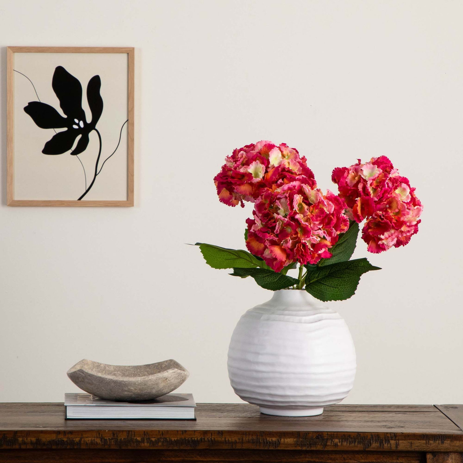 Hydrangea Floral Stems, Pink
