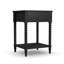 Ensemble de chambre à coucher en bois massif Benbrook compatible avec une base de lit réglable-70256652-70256653