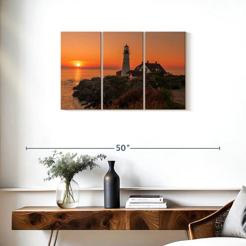 Aletra Portland Head Light, 20" H x 33" W