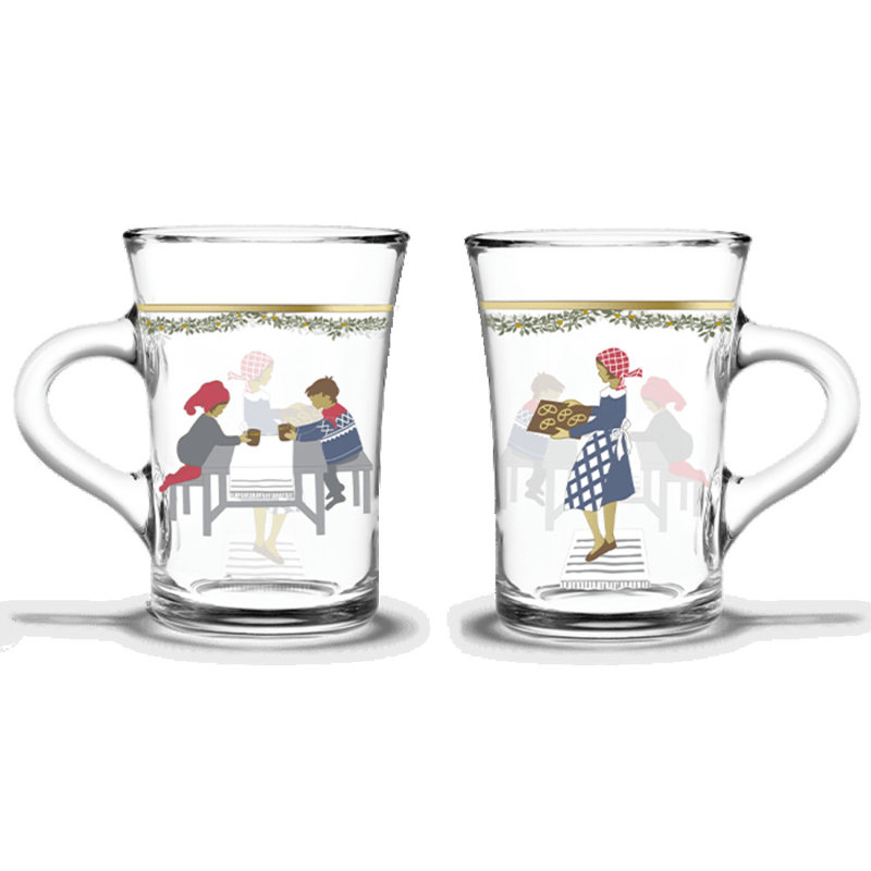 Verre chaud Holmegaard Christmas 2024 7,8 oz 2 pièces