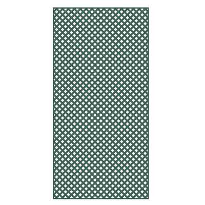 96" H x 48" W Vinyl Diamond Privacy Lattice Panel