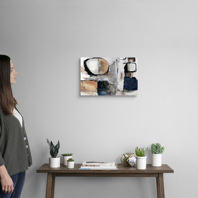 «Abstract Sound II» par Jodi Maas, reproduction d'art sur toile, H 12 po x l 18 po x P 1,25 po, Toile tendue