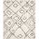 Aderita Hand-Tufted Ivory/Light Grey Area Rug