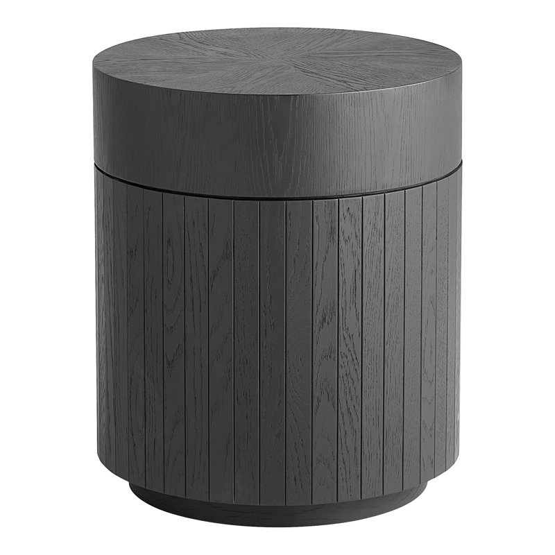 Lamu Solid Wood End Table
