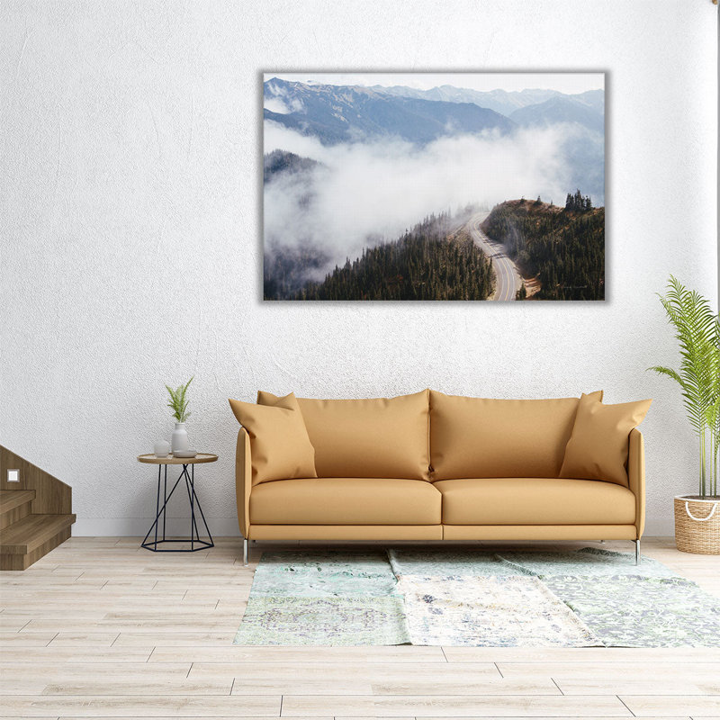 Hurricane Ridge III - reproduction d'art sur toile, H 20 po x l 30 po