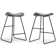 Younts Upholstered Counter Stool with Metal Frame