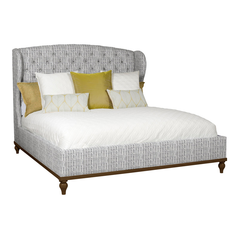 Emma King Bed, Havana, Kimoni Natural, No