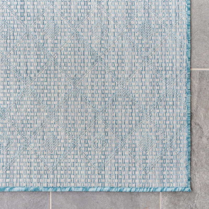 Kimber Geometric Indoor / Outdoor Rug, Runner 2' x 6'1"