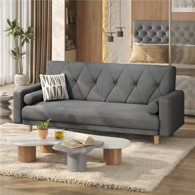 Tufted 3 Seater Sofa Bed