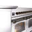 ILVE Nostalgie II Series 40 inch Induction Range with 6 Induction Elements (Glass Door)-99299254