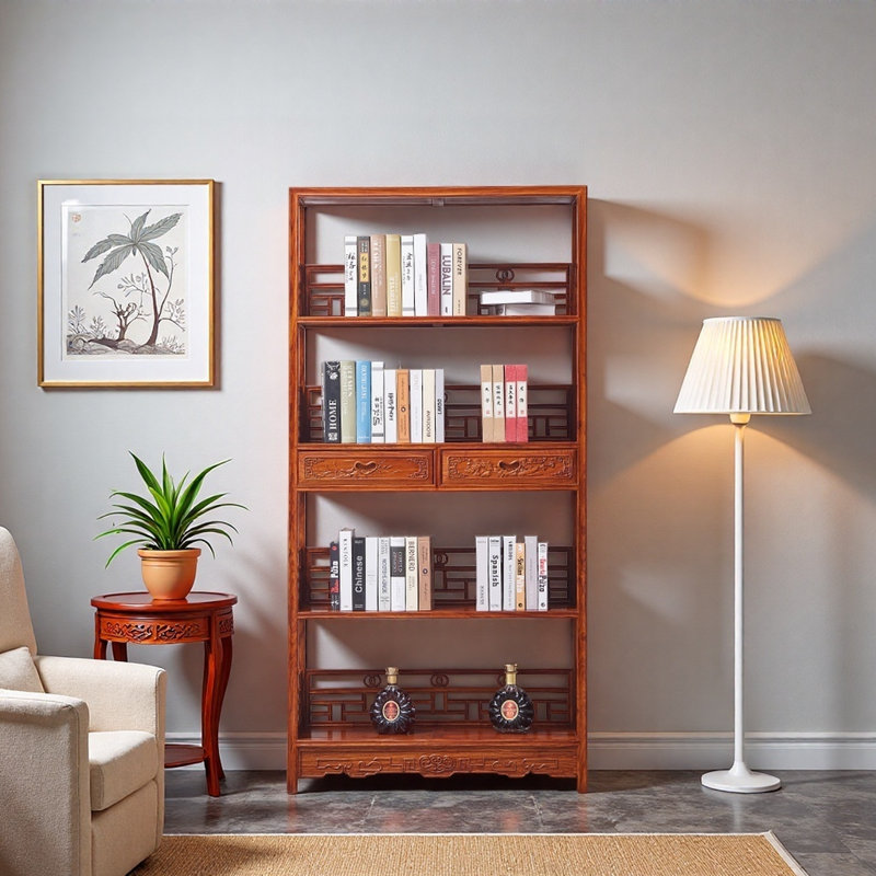 Nouvelle bibliothèque de style minimaliste chinois
